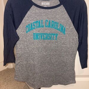 Coastal Carolina University Raglan Tee